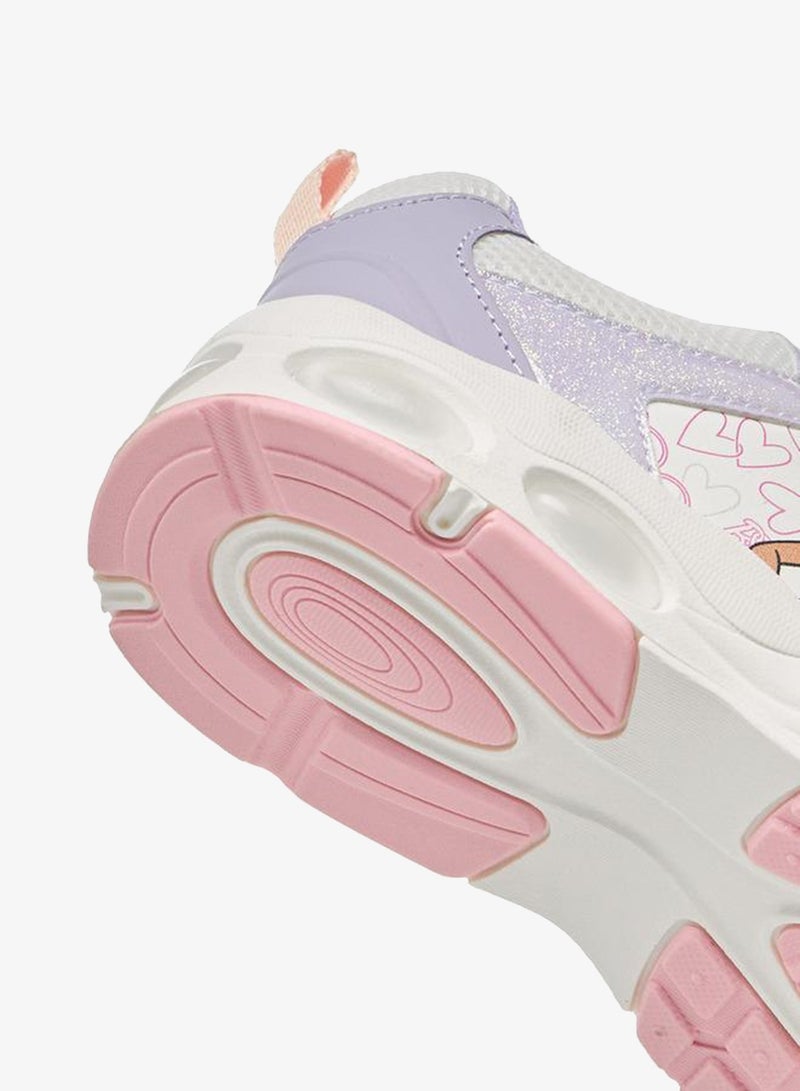 باربي حذاء رياضي بناتي بشريط لاصق - Image 5